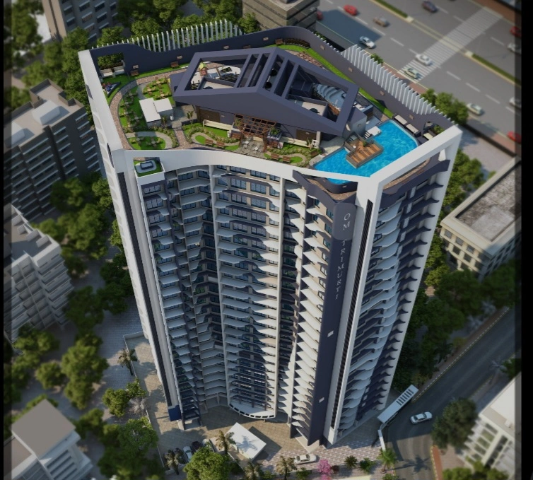 2 BHK Flat for Rent in Om Trimurti Tower, Malad East